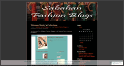 Desktop Screenshot of fashionsabah.wordpress.com