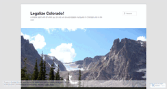 Desktop Screenshot of legalizecolorado.wordpress.com