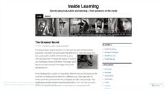 Desktop Screenshot of insidelearning.wordpress.com