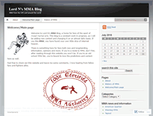 Tablet Screenshot of lordn.wordpress.com