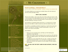 Tablet Screenshot of mycognition.wordpress.com