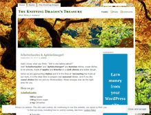 Tablet Screenshot of dragonstreasure.wordpress.com