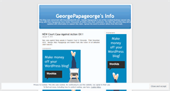 Desktop Screenshot of georgepapageorge.wordpress.com