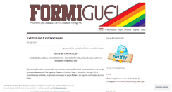 Desktop Screenshot of formiguei.wordpress.com