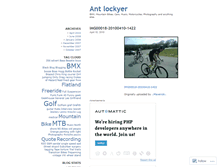 Tablet Screenshot of antlockyer.wordpress.com