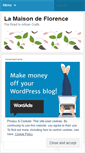 Mobile Screenshot of lamaisondeflorence.wordpress.com