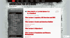 Desktop Screenshot of cognition4us.wordpress.com