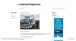 Desktop Screenshot of internetexplorerz.wordpress.com