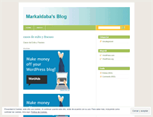 Tablet Screenshot of markaldaba.wordpress.com