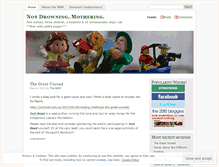 Tablet Screenshot of notdrowning.wordpress.com