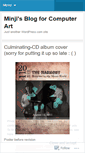 Mobile Screenshot of minji11computerartym.wordpress.com