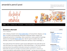 Tablet Screenshot of illustratedbyamanda.wordpress.com