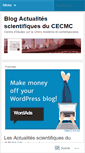 Mobile Screenshot of cecmc.wordpress.com