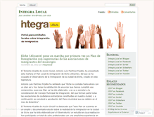 Tablet Screenshot of integralocal.wordpress.com