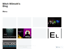 Tablet Screenshot of mitchwilmoth.wordpress.com