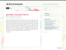 Tablet Screenshot of environmentdas.wordpress.com