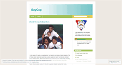 Desktop Screenshot of gaycop.wordpress.com