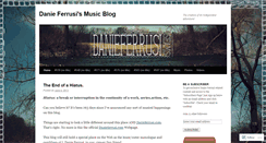 Desktop Screenshot of danieferrusi.wordpress.com