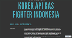 Desktop Screenshot of bkorekapigasfighterindonesia.wordpress.com