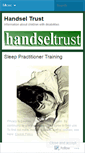 Mobile Screenshot of handseltrust.wordpress.com