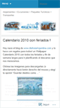 Mobile Screenshot of disfrutaargentina.wordpress.com
