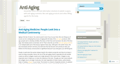 Desktop Screenshot of antiagingcollagen.wordpress.com