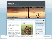 Tablet Screenshot of paleonotes.wordpress.com