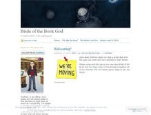 Tablet Screenshot of brideofthebookgod.wordpress.com