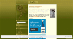Desktop Screenshot of ontap.wordpress.com