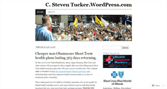Desktop Screenshot of csteventucker.wordpress.com