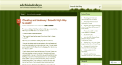 Desktop Screenshot of adebisiadedayo.wordpress.com