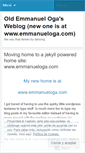 Mobile Screenshot of emmanueloga.wordpress.com