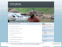Tablet Screenshot of flitesfaithflow.wordpress.com
