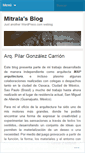 Mobile Screenshot of mitrala.wordpress.com