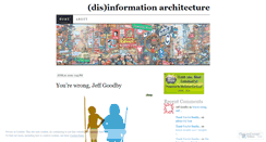 Desktop Screenshot of infoarchie.wordpress.com