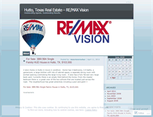 Tablet Screenshot of huttorealty.wordpress.com
