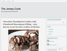 Tablet Screenshot of jerseycook.wordpress.com