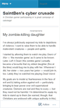 Mobile Screenshot of cybercrusade.wordpress.com