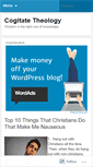 Mobile Screenshot of cogitatetheology.wordpress.com