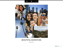 Tablet Screenshot of beautifuladventure.wordpress.com