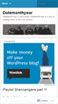 Mobile Screenshot of datemonthyear.wordpress.com