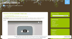 Desktop Screenshot of ondacosmica.wordpress.com