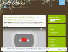 Tablet Screenshot of ondacosmica.wordpress.com