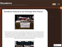 Tablet Screenshot of decadence1.wordpress.com