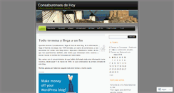 Desktop Screenshot of consaburenses.wordpress.com