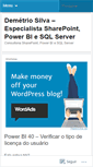 Mobile Screenshot of demetriosilva.wordpress.com