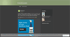Desktop Screenshot of elnidodelescorpion.wordpress.com