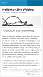 Mobile Screenshot of hellekson29.wordpress.com