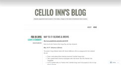 Desktop Screenshot of celiloinn.wordpress.com