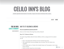 Tablet Screenshot of celiloinn.wordpress.com